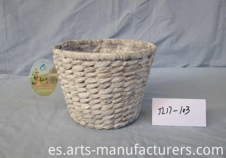 tejiendo canasta de flores weaving flower basket